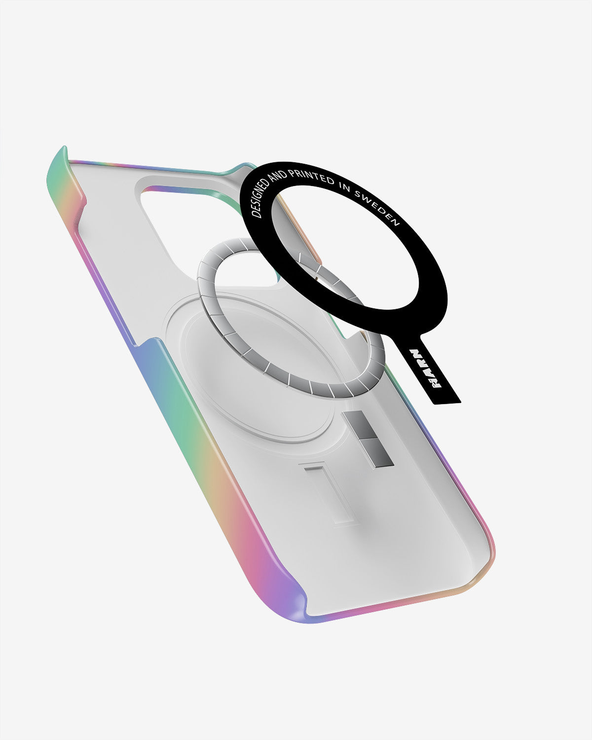 iPhone 15 Pro Max Slim Case - Rainbow Haze - View 2