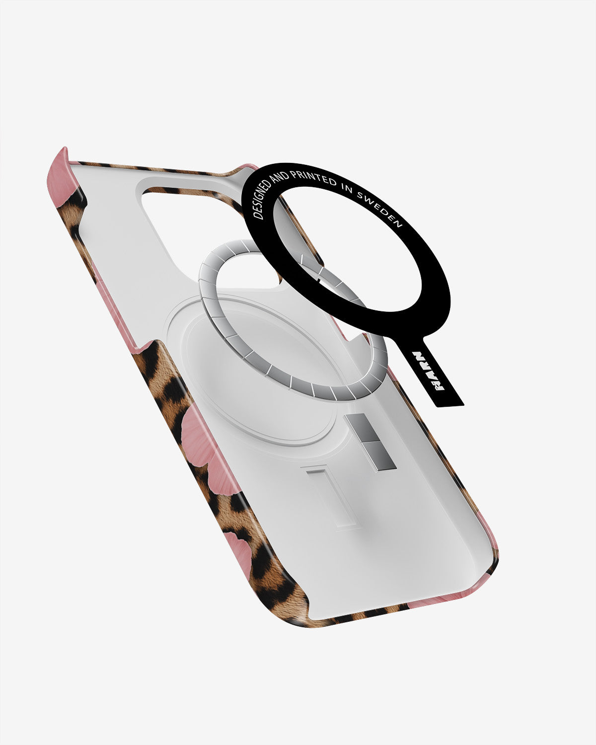 iPhone 15 Pro Max Slim Case - Leopard Flower - View 2
