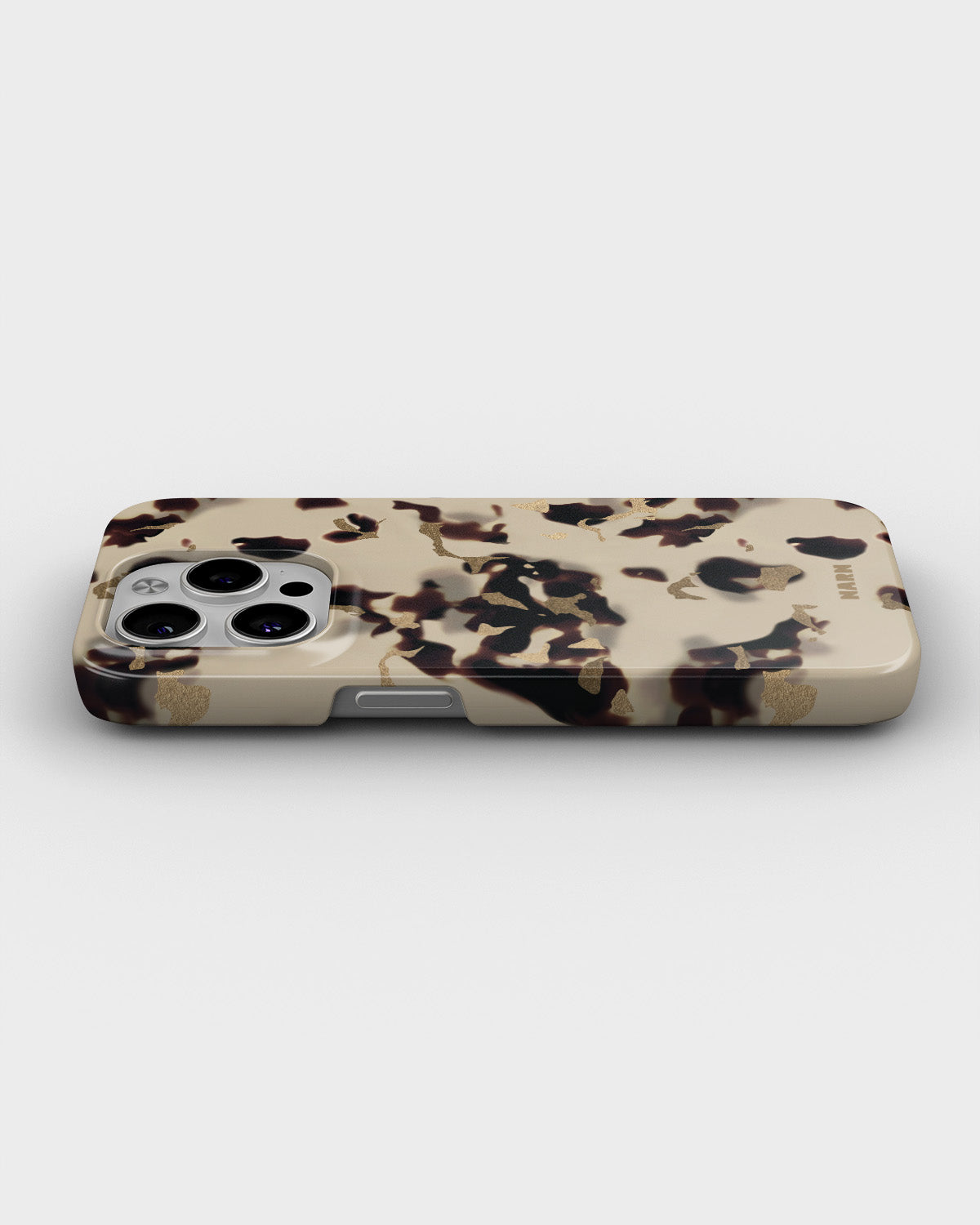 iPhone 15 Pro Max Slim Case - Golden Tortoise - View 3