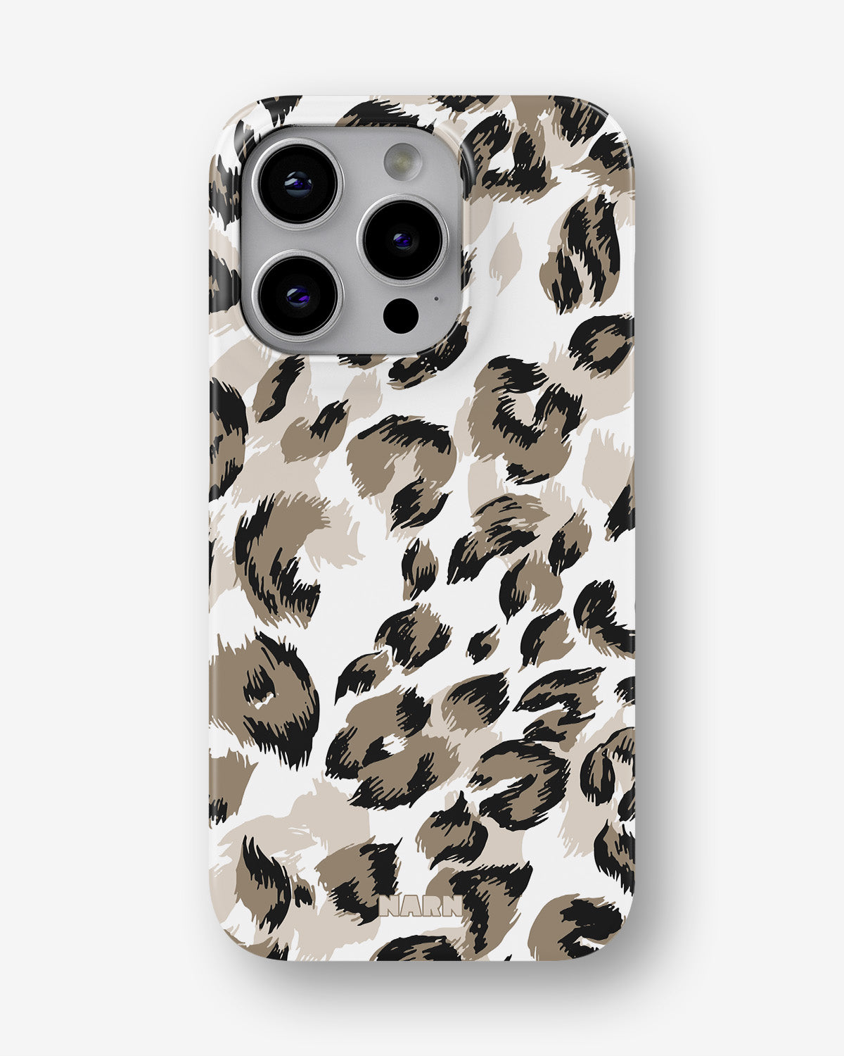 iPhone 14 Pro Max Slim Case - Snow Leopard - View 1