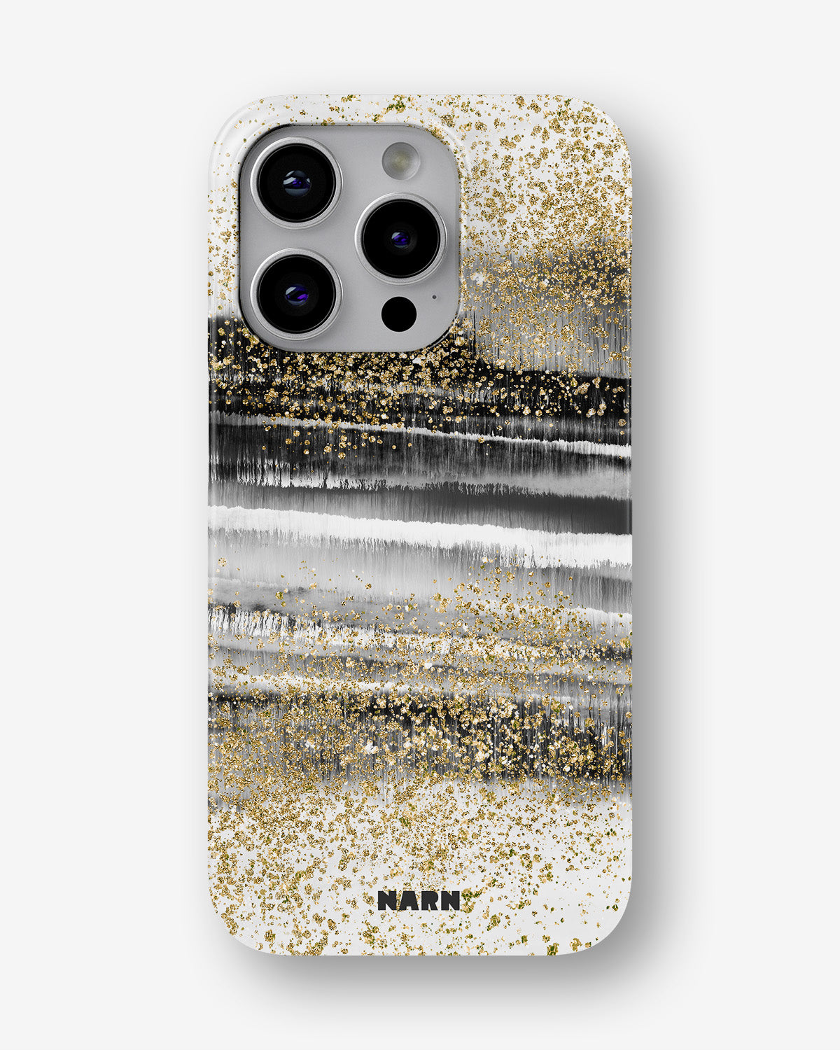 iPhone 14 Pro Max Slim Case - Sparkly Tie Dye - View 1