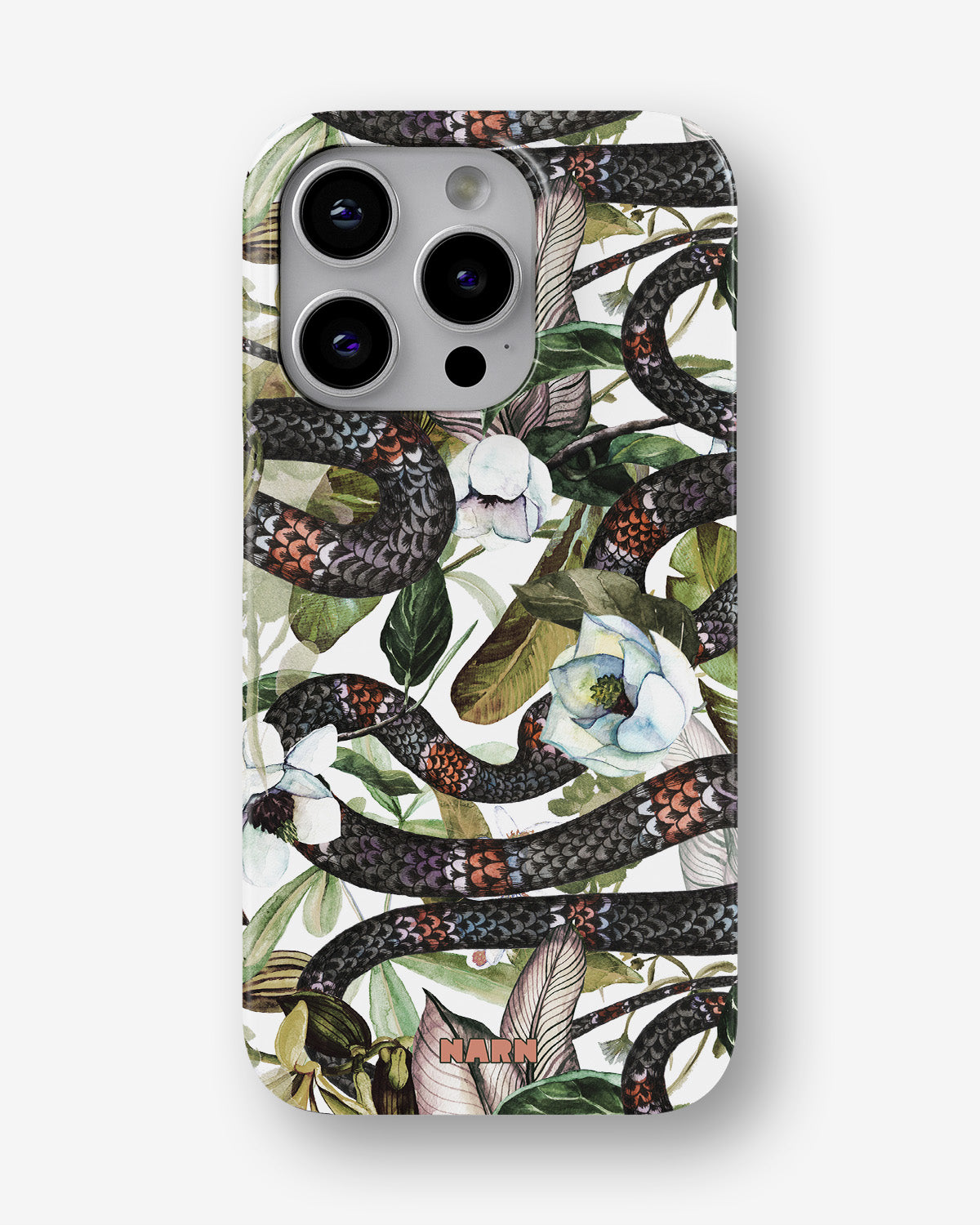 iPhone 14 Pro Max Slim Case - Jungle Snake - View 1