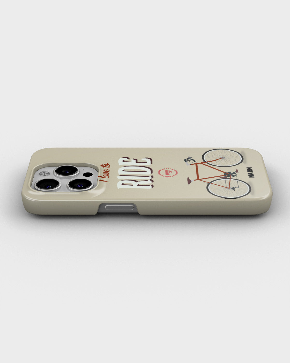iPhone 14 Pro Max Slim Case - Ride My Bicycle - View 3