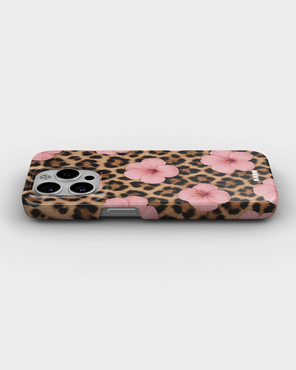iPhone 14 Pro Max Slim Case - Leopard Flower - View 3