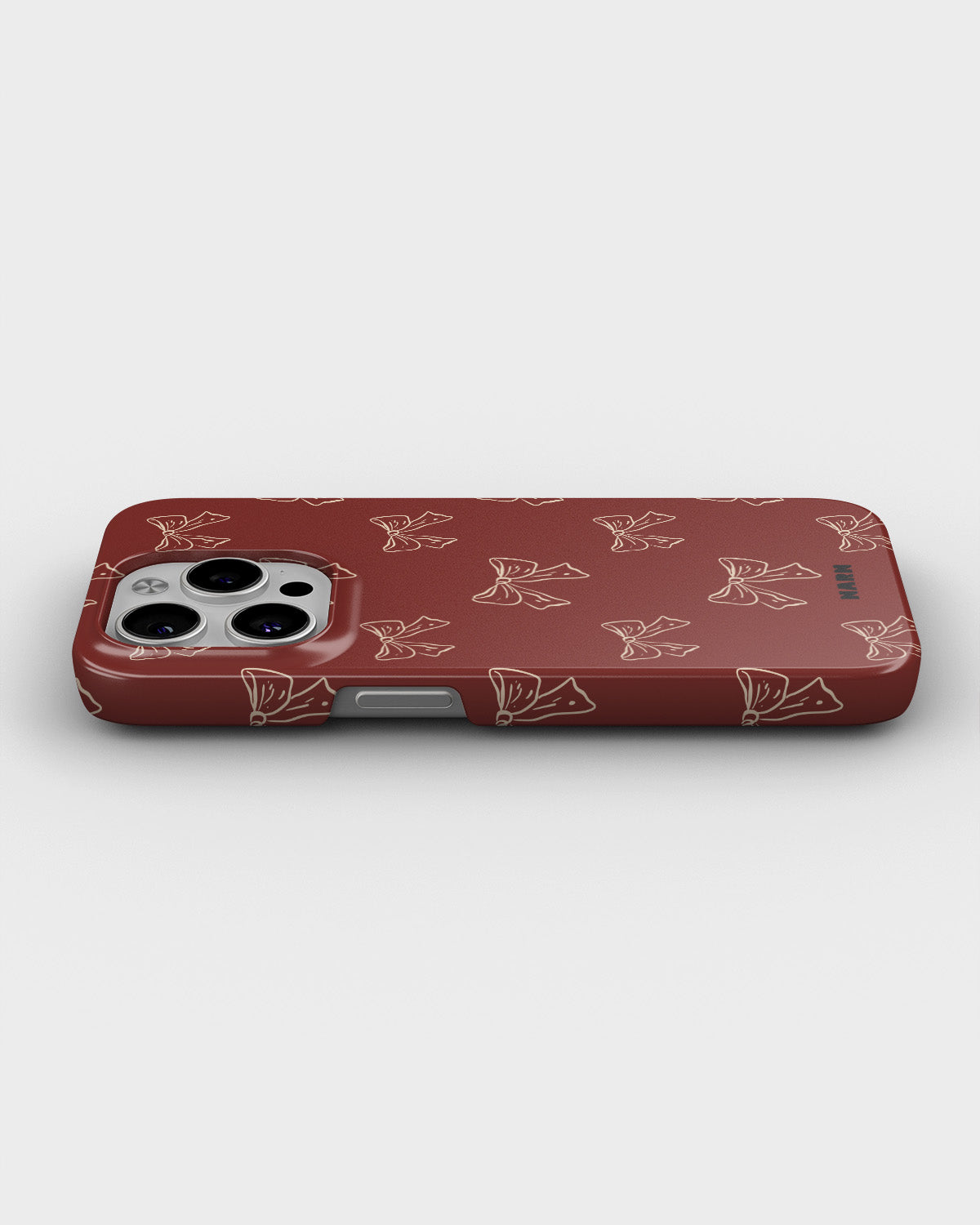 iPhone 14 Pro Max Slim Case - Cherry Bows - View 3