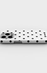 iPhone 14 Pro Max Slim Case - Mono Dots - View 3