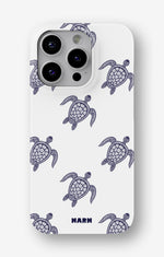 iPhone 14 Pro Slim Case - Blue Turtles - View 1