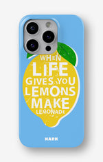 iPhone 14 Pro Slim Case - Lemon Quote - View 1