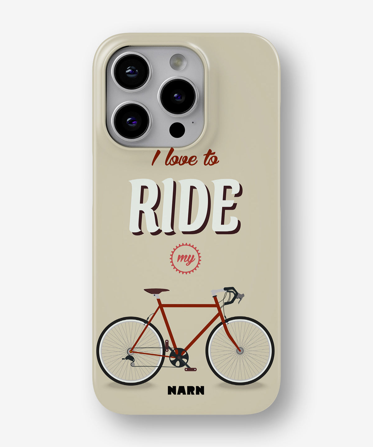 iPhone 14 Pro Slim Case - Ride My Bicycle - View 1