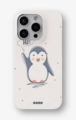 iPhone 14 Pro Slim Case - Cute Penguin - View 1