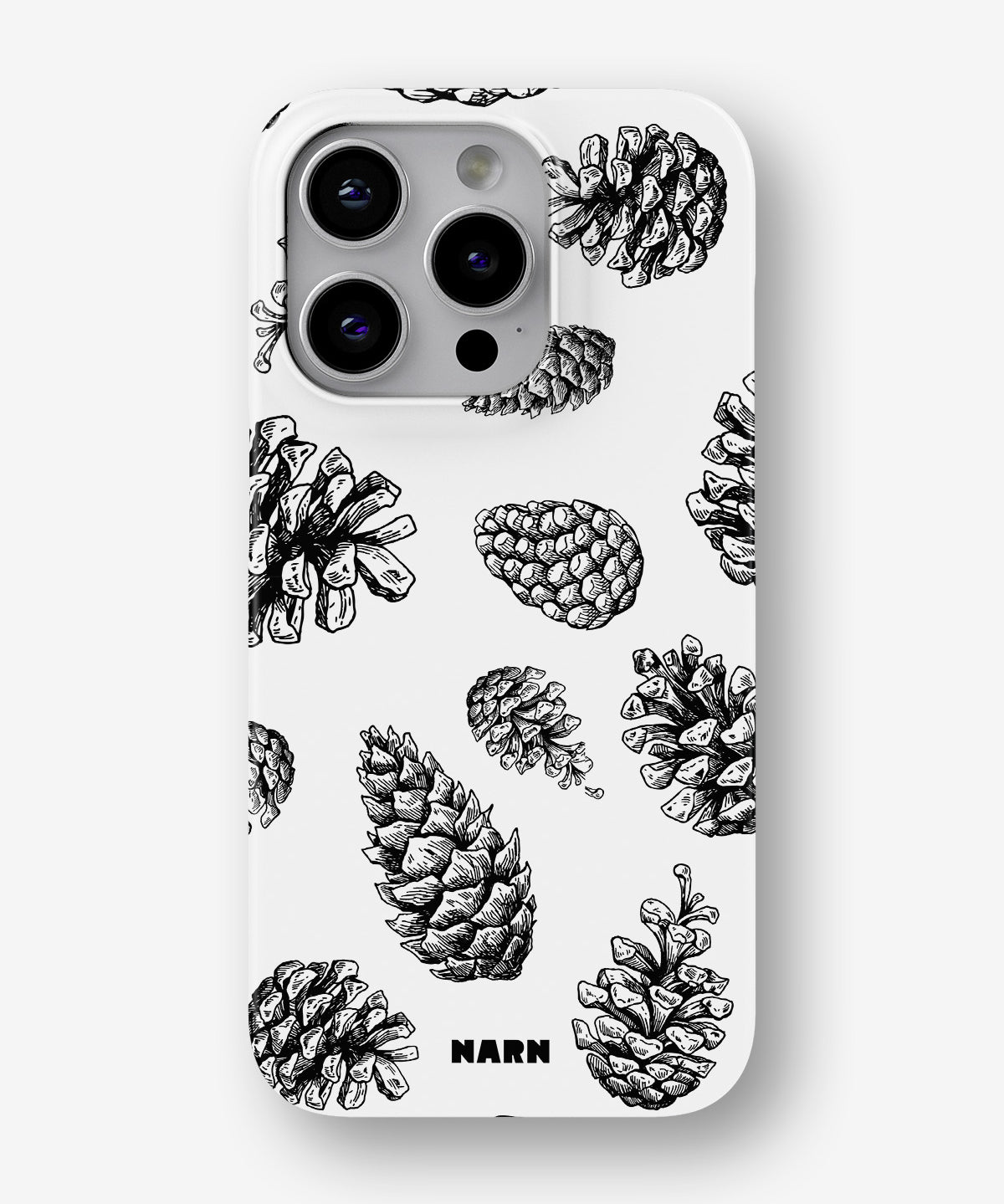 iPhone 14 Pro Slim Case - Pine Cones - View 1