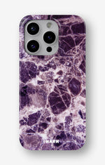 iPhone 14 Pro Slim Case - Purple Marble - View 1