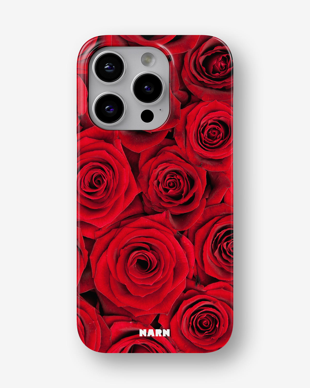 iPhone 14 Pro Slim Case - Red Roses - View 1