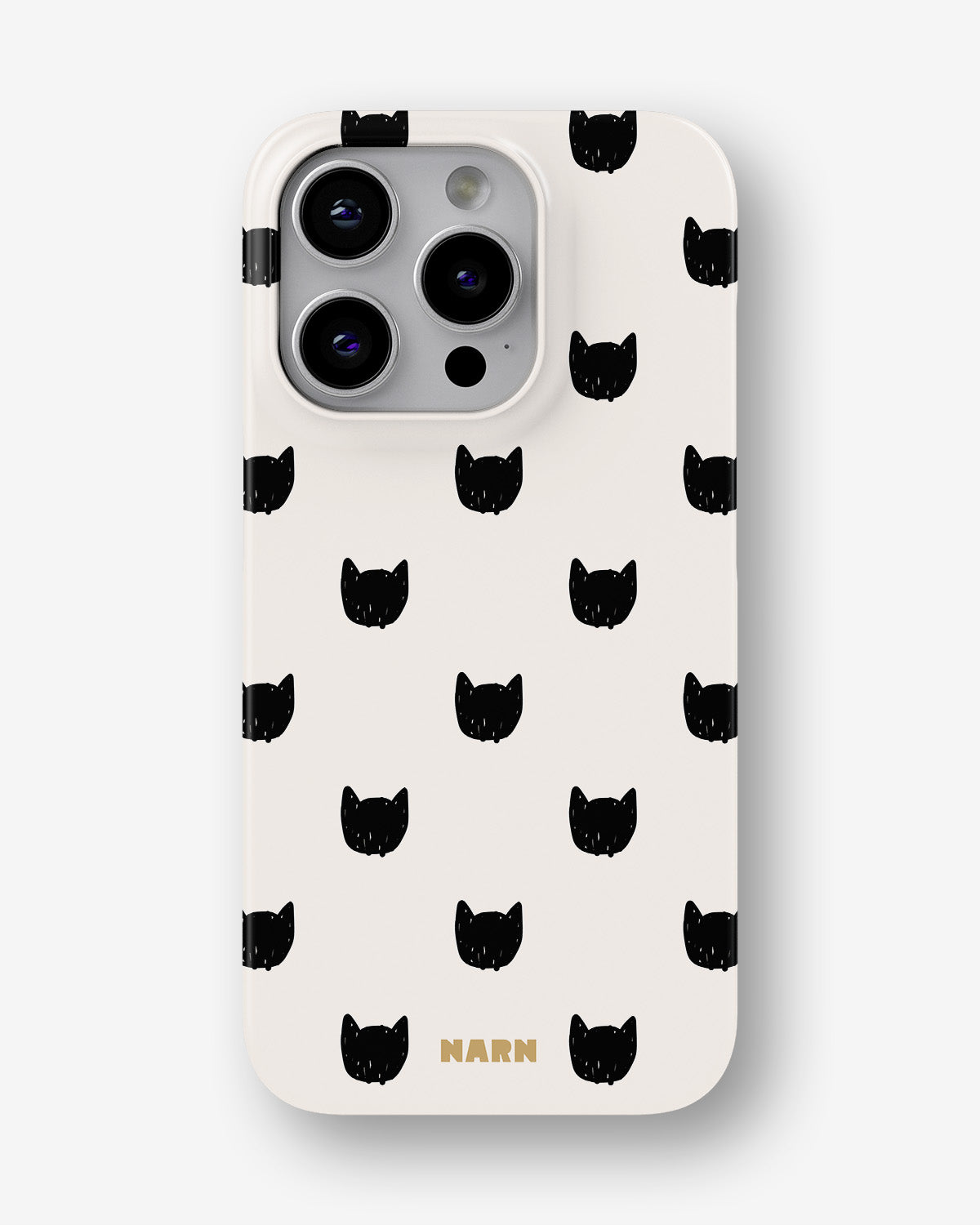iPhone 14 Pro Slim Case - Kitty Dots - View 1