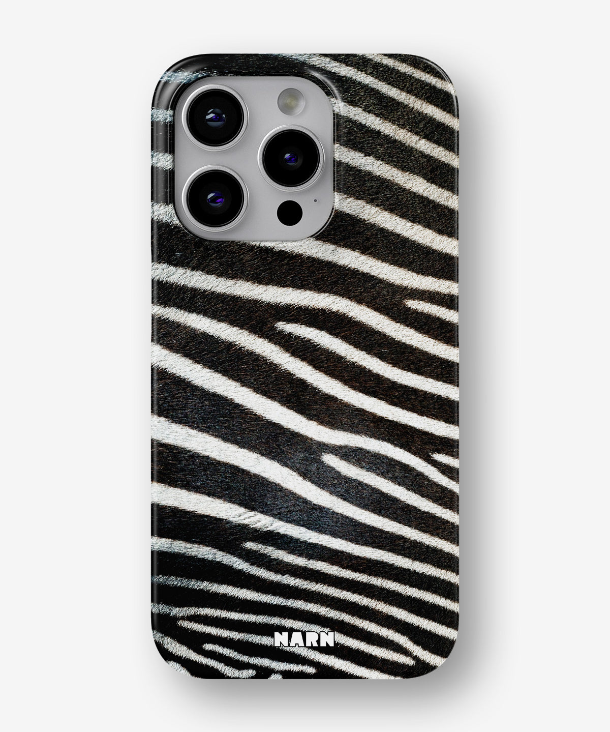 iPhone 14 Pro Slim Case - Zebra Stripe - View 1