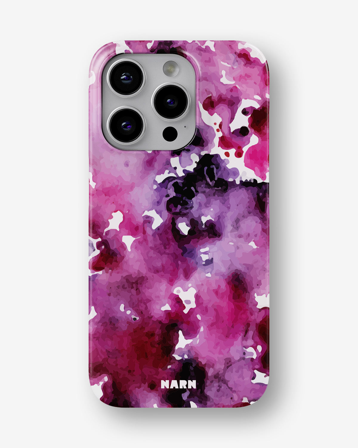 iPhone 14 Pro Slim Case - Floral Splash - View 1