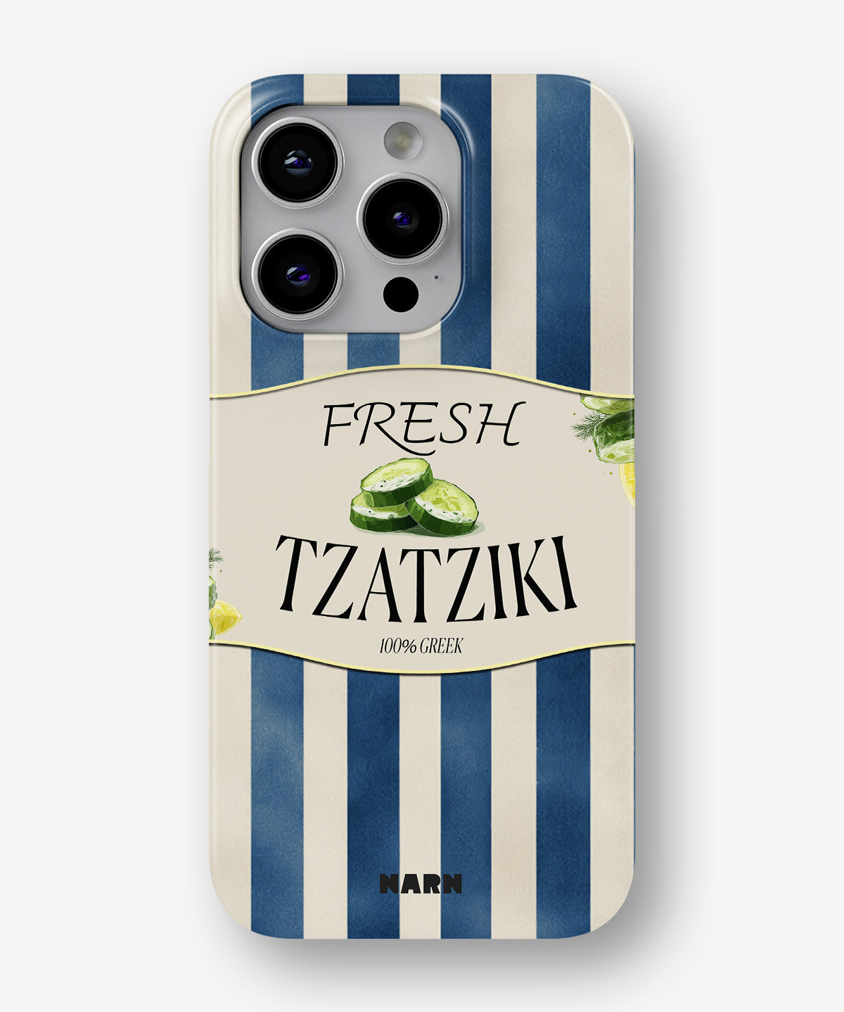 iPhone 14 Pro Slim Case - Greek Blues - View 1
