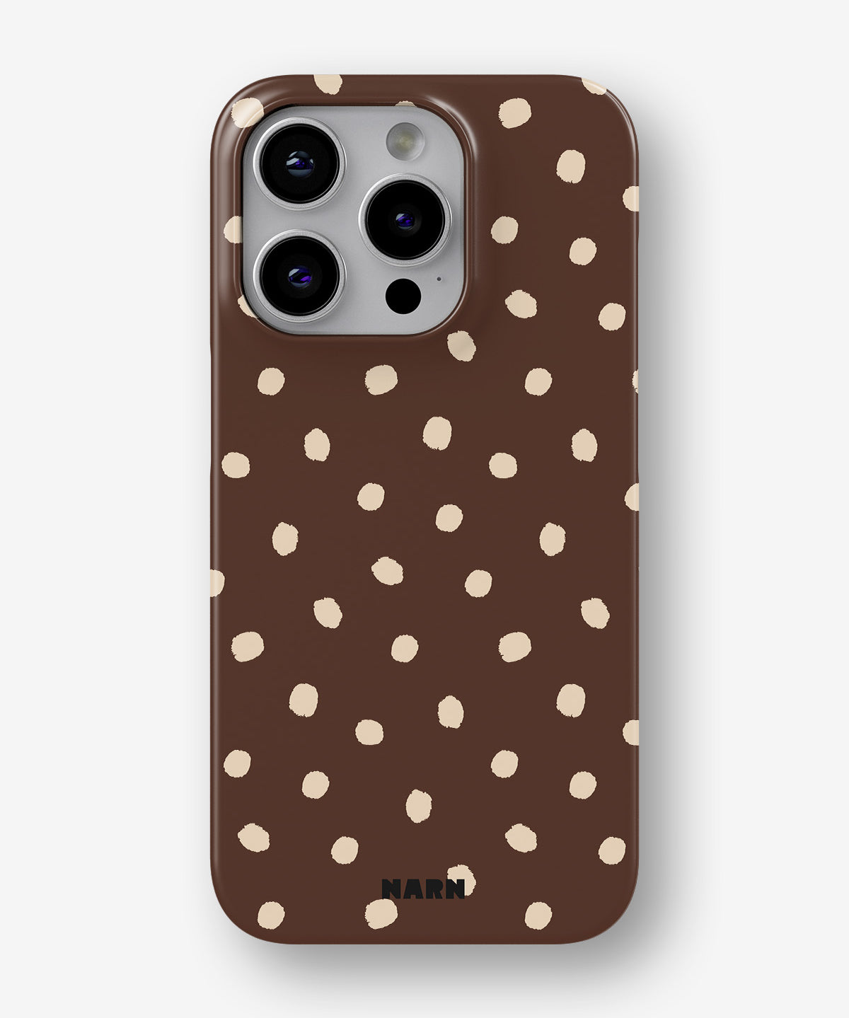 iPhone 14 Pro Slim Case - Choco Dots - View 1