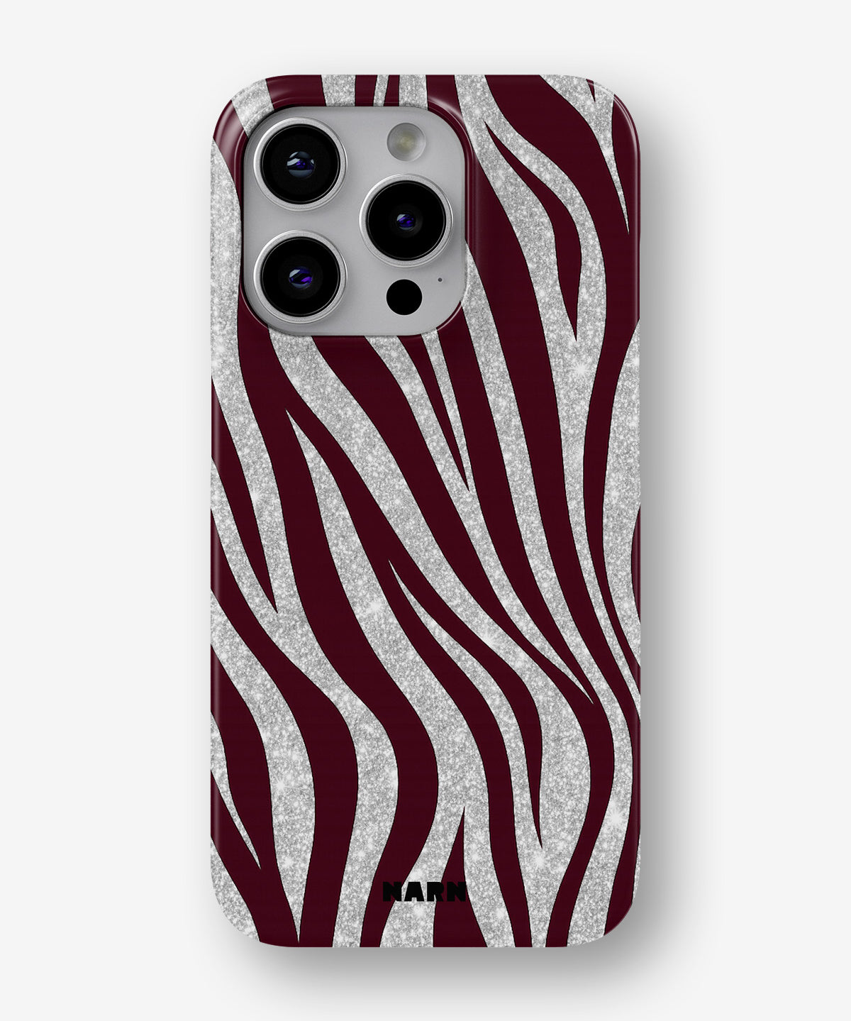 iPhone 14 Pro Slim Case - Velvet Zebra - View 1