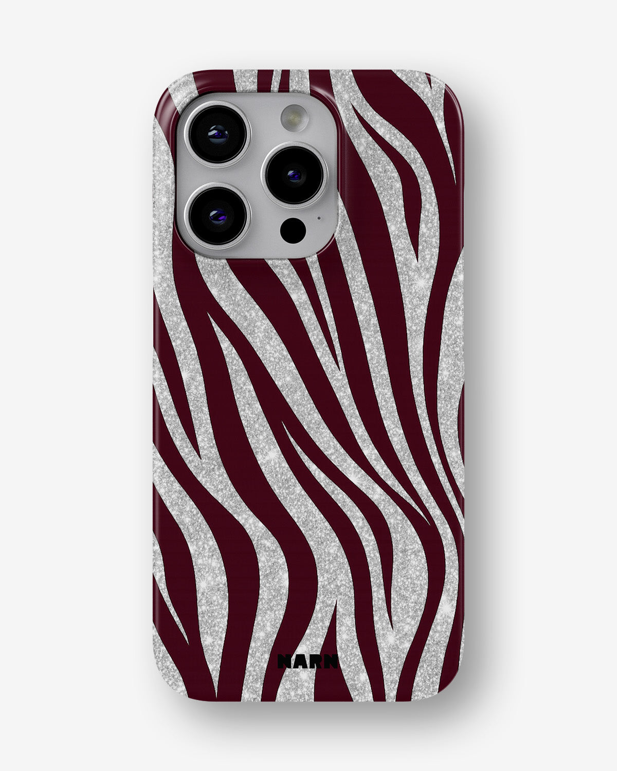 iPhone 14 Pro Slim Case - Velvet Zebra - View 1