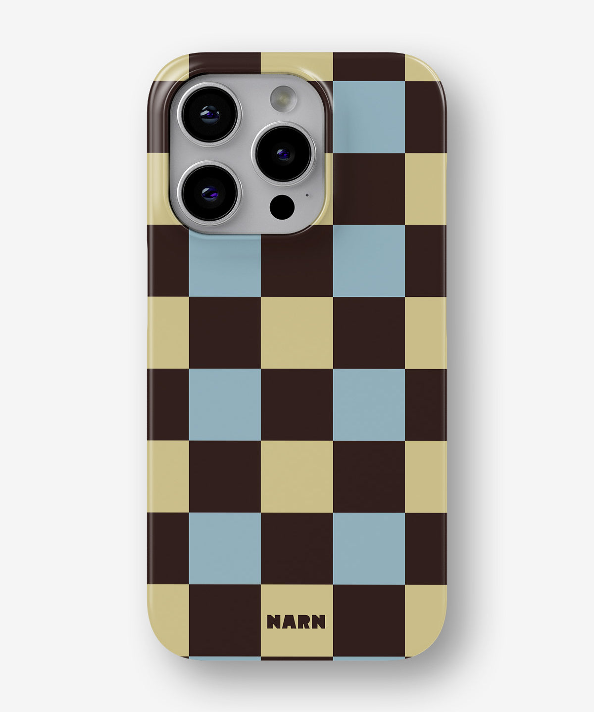 iPhone 14 Pro Slim Case - Butter Check - View 1