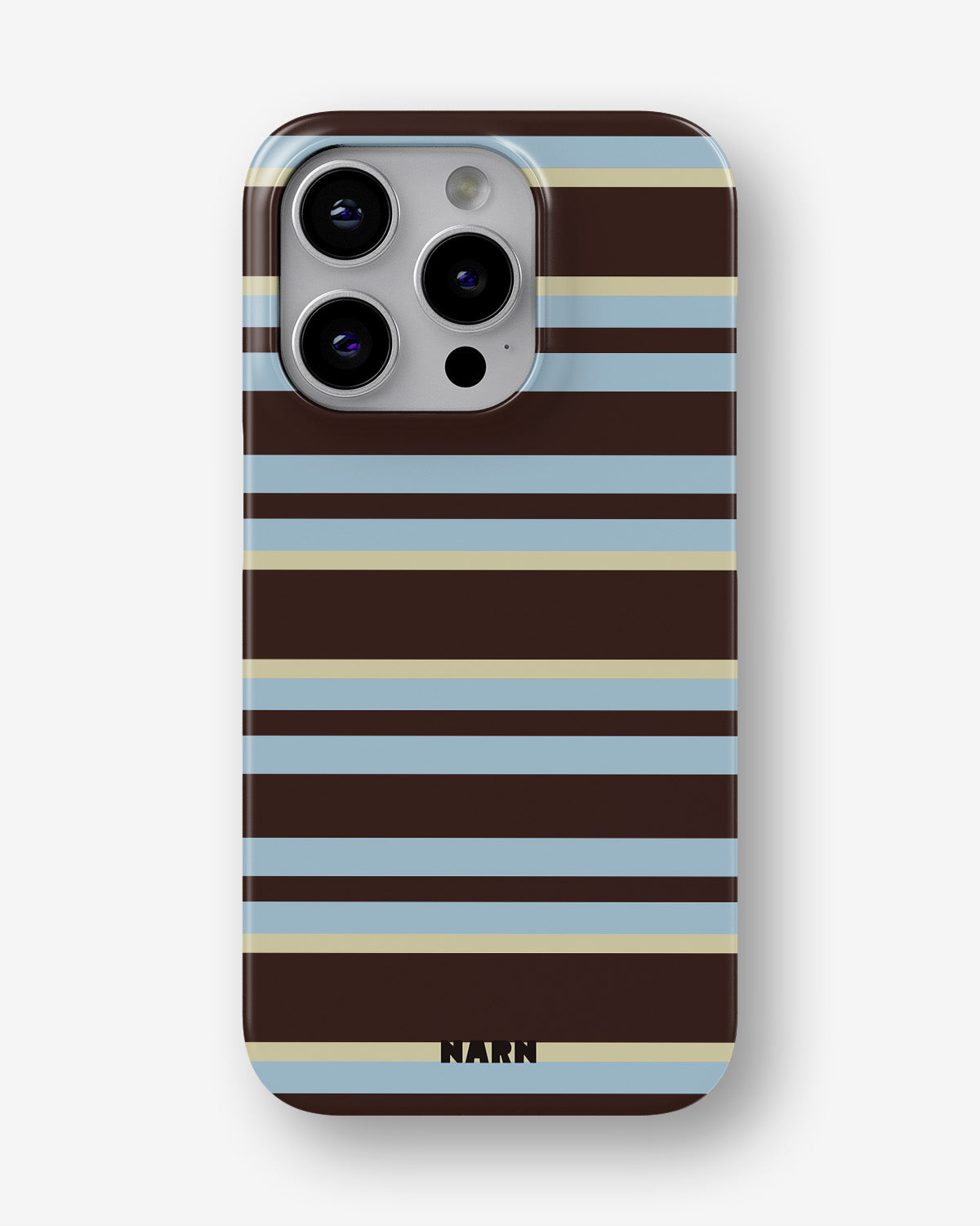 iPhone 14 Pro Slim Case - Latte Lines - View 1