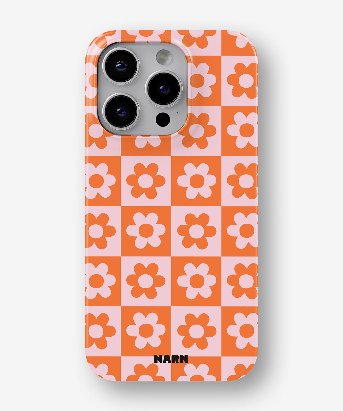 iPhone 14 Pro Slim Case - Peach Petals - View 1
