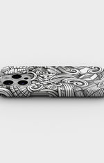 iPhone 14 Pro Slim Case - Japanese Pattern - View 3
