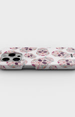 iPhone 14 Pro Slim Case - Calavera Skulls - View 3