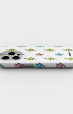 iPhone 14 Pro Slim Case - Lightning Bolts - View 3