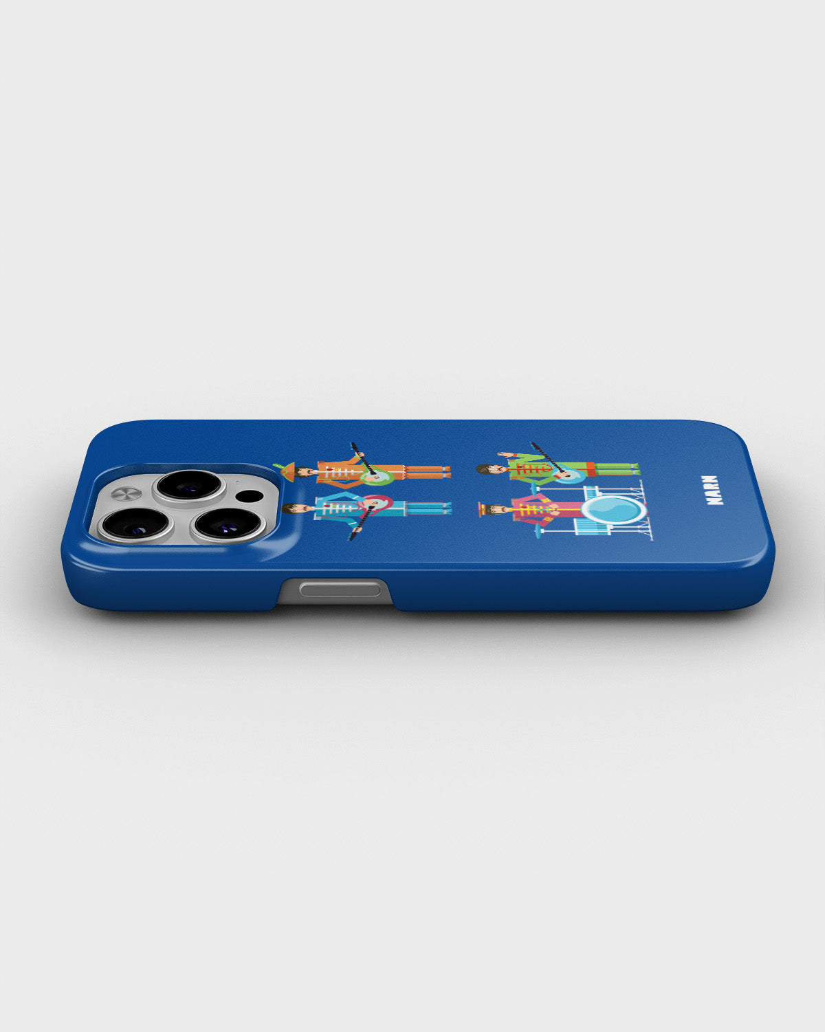 iPhone 14 Pro Slim Case - Beatles Blue - View 3