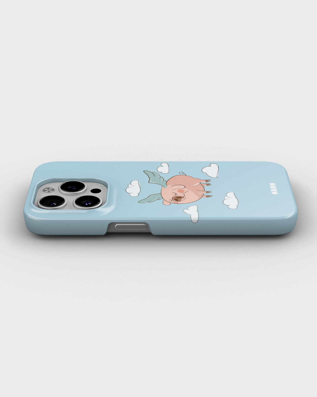 iPhone 14 Pro Slim Case - Dreamy Pig - View 3