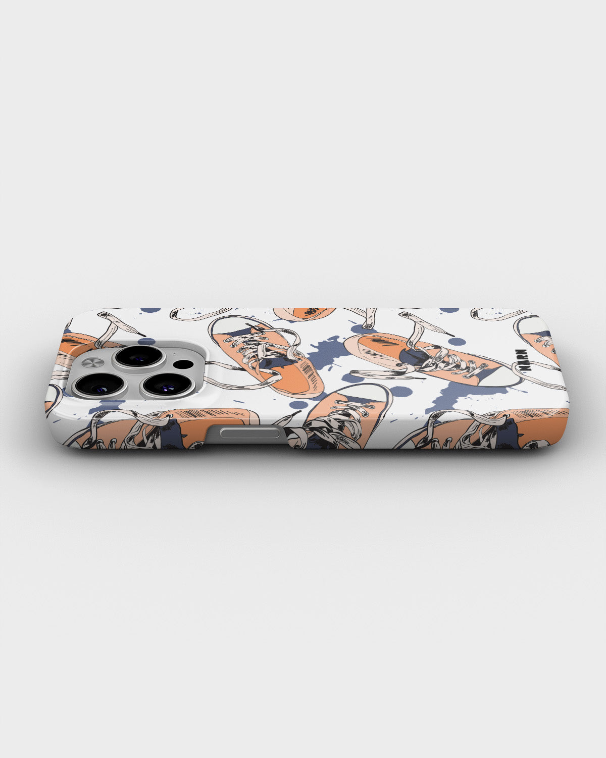 iPhone 14 Pro Slim Case - Apricot Sneakers - View 3