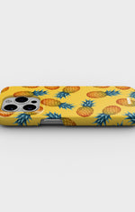 iPhone 14 Pro Slim Case - Sunny Pineapple - View 3