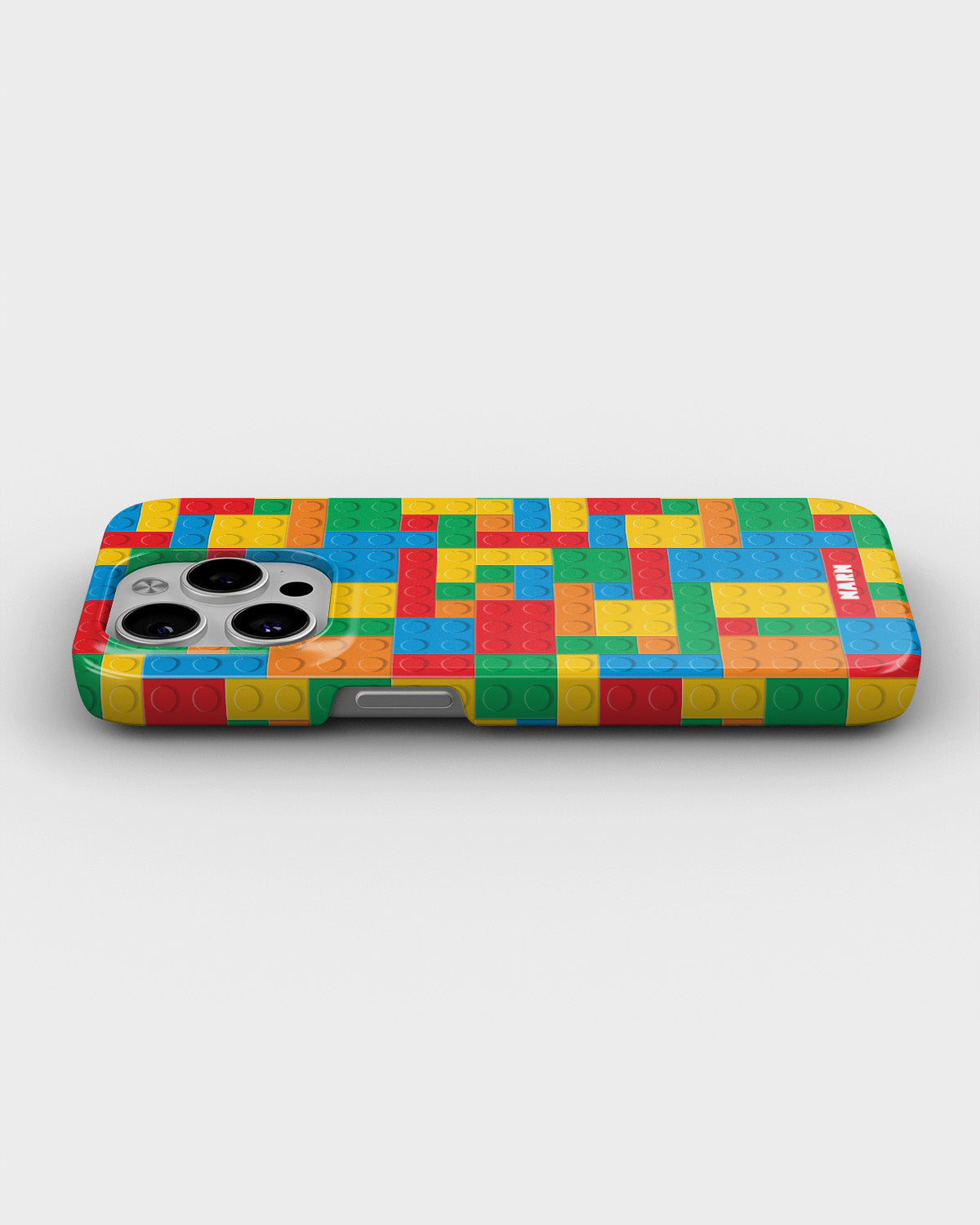 iPhone 14 Pro Slim Case - Building Bricks - View 3