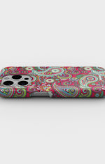 iPhone 14 Pro Slim Case - Paisley Paradise - View 3