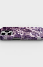 iPhone 14 Pro Slim Case - Purple Marble - View 3