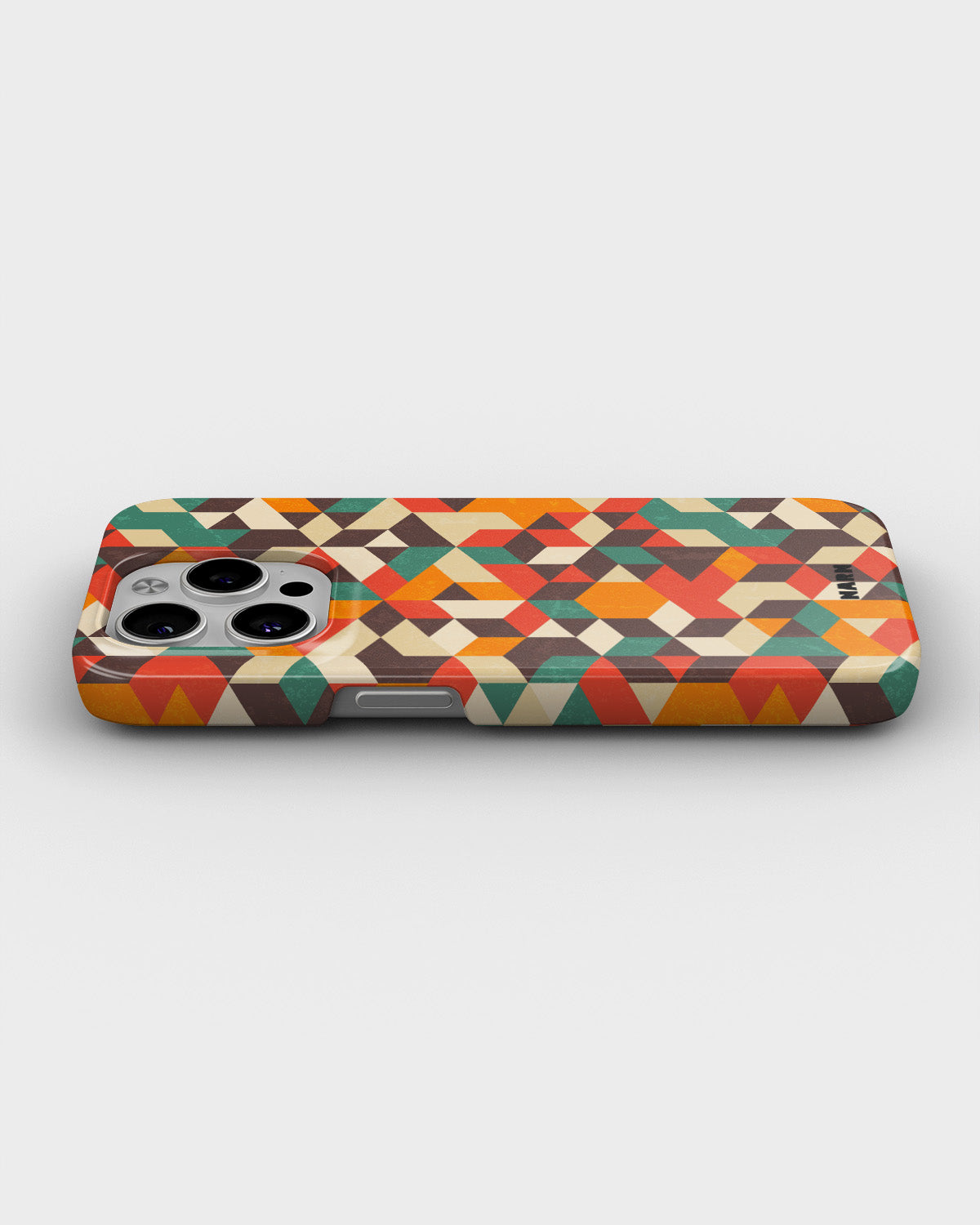 iPhone 14 Pro Slim Case - Retro Geometric - View 3