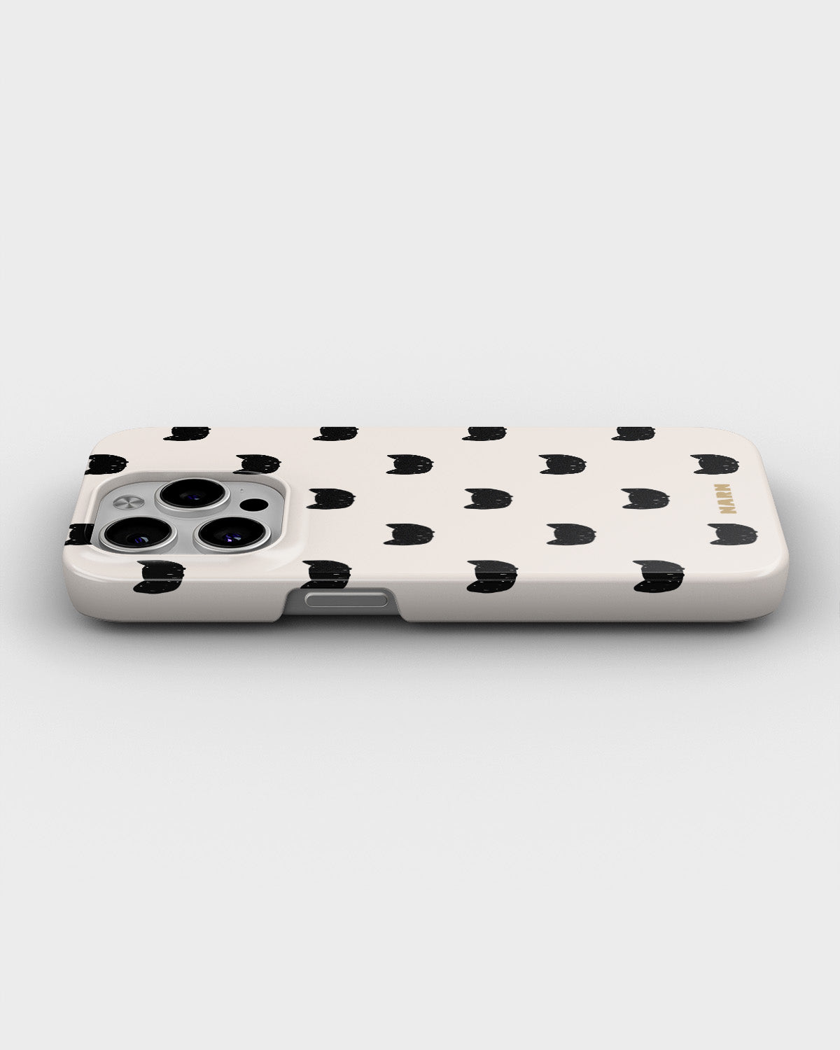 iPhone 14 Pro Slim Case - Kitty Dots - View 3