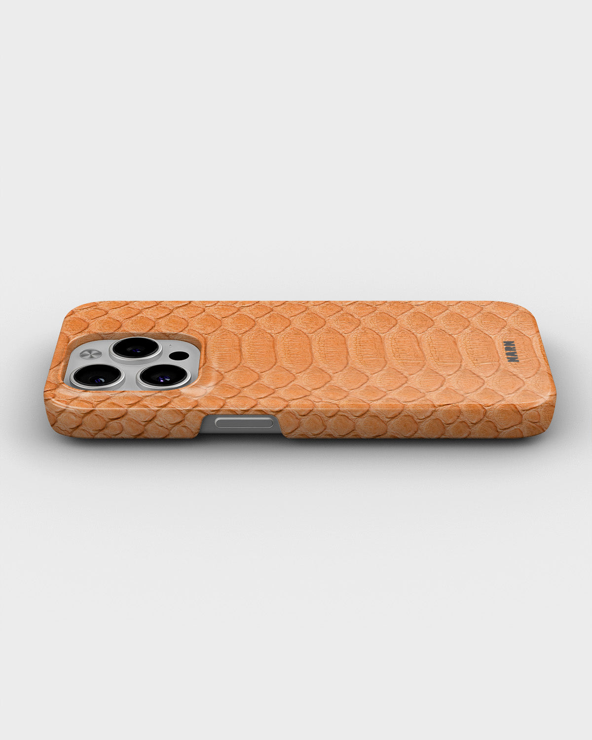 iPhone 14 Pro Slim Case - Orange Snake - View 3