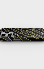 iPhone 14 Pro Slim Case - Golden Zebra - View 3