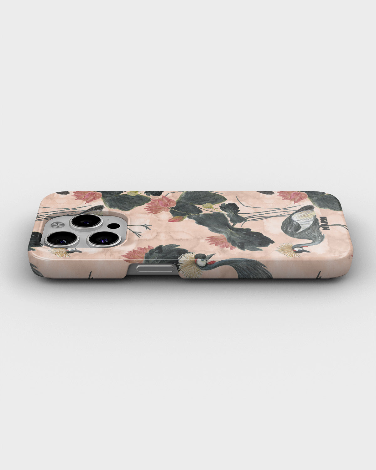 iPhone 14 Pro Slim Case - Crowned Bird - View 3