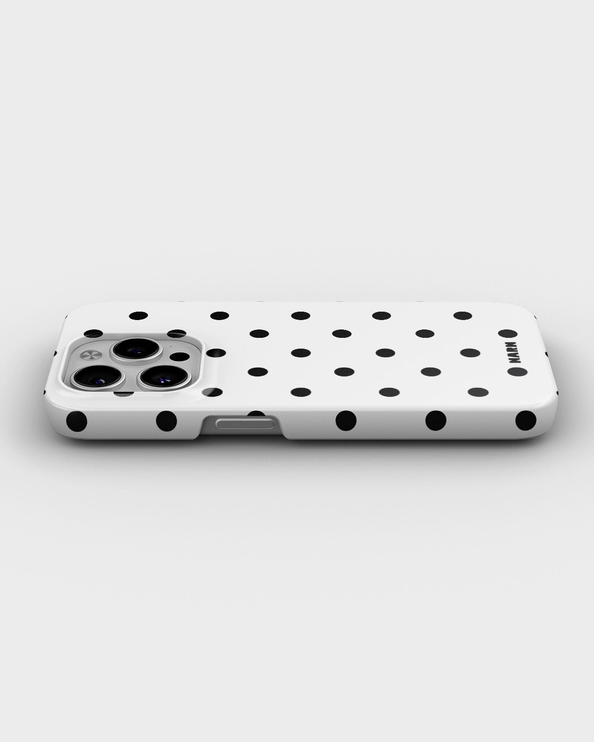 iPhone 14 Pro Slim Case - Mono Dots - View 3