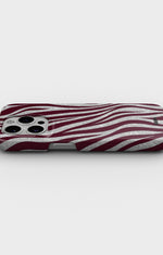 iPhone 14 Pro Slim Case - Velvet Zebra - View 3