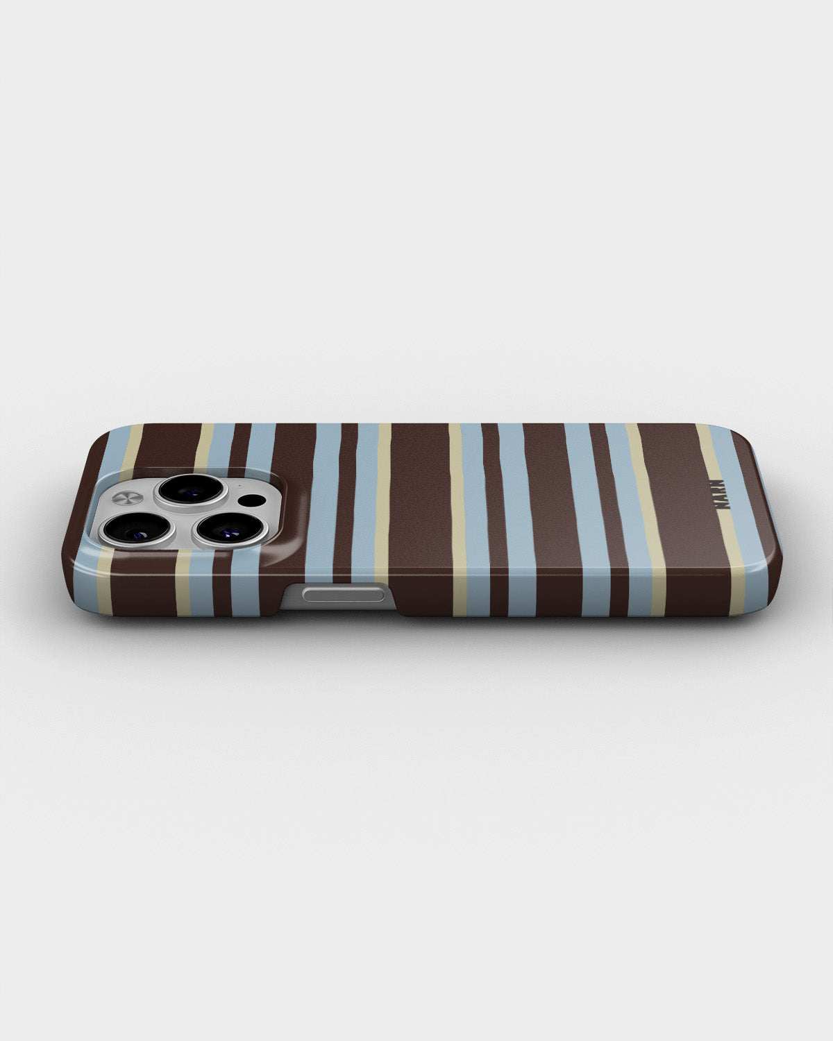iPhone 14 Pro Slim Case - Latte Lines - View 3