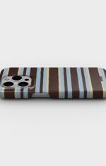 iPhone 14 Pro Slim Case - Latte Lines - View 3