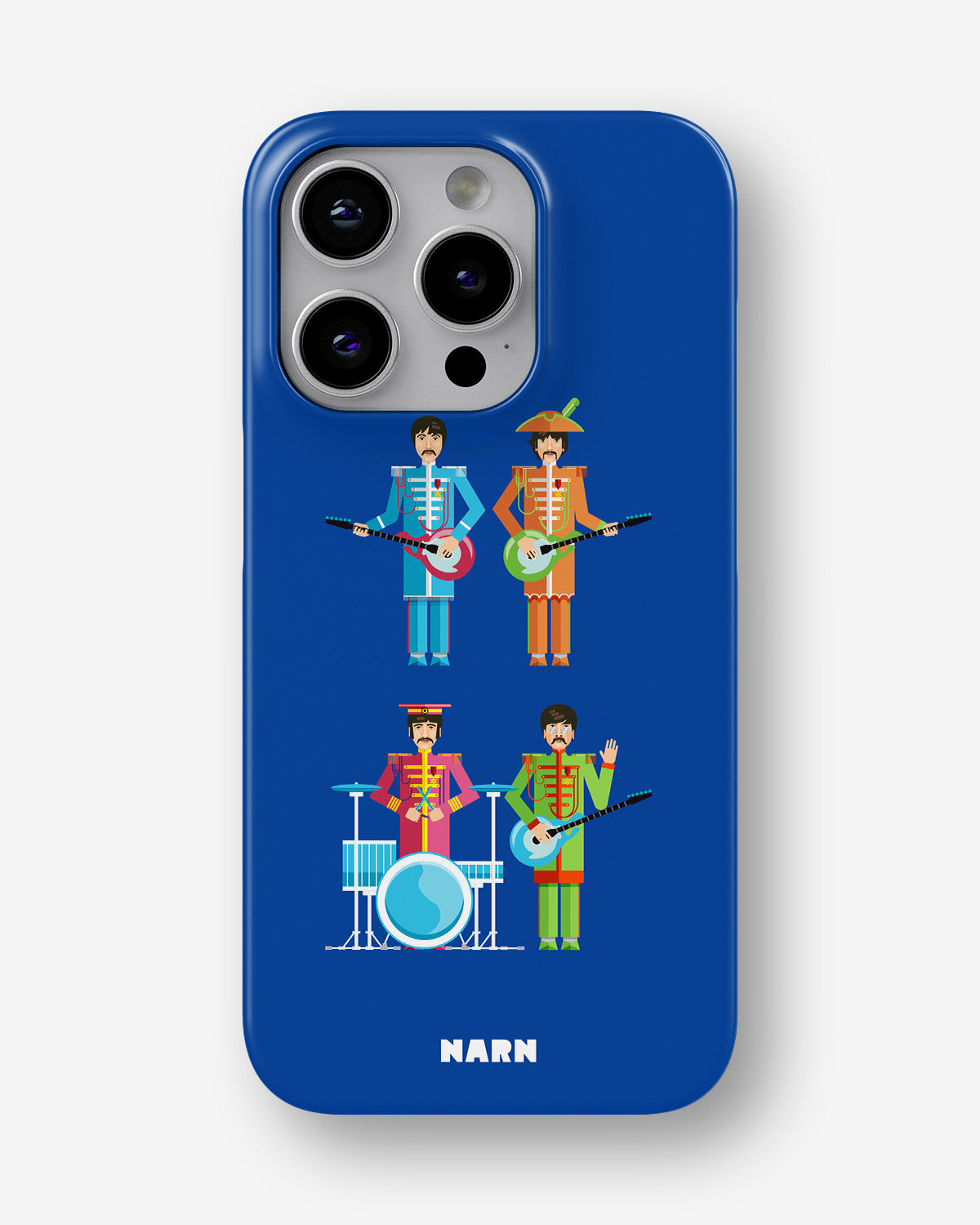 iPhone 13 Pro Slim Case - Beatles Blue - View 1