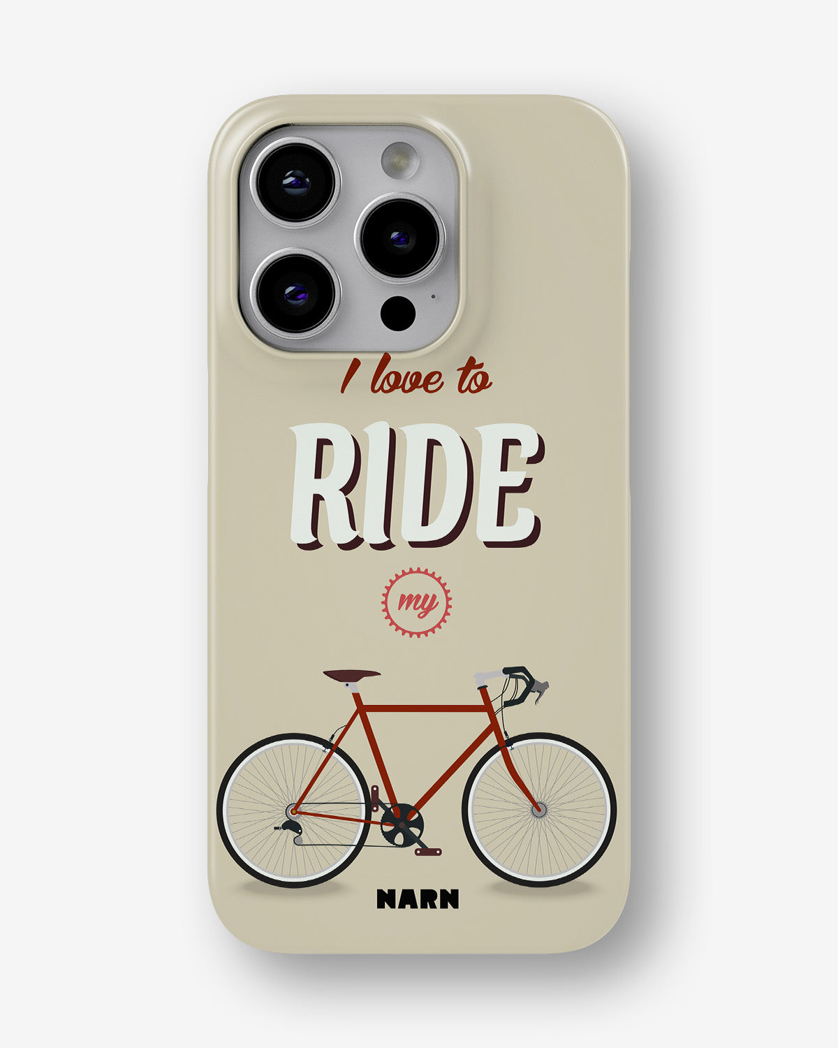 iPhone 13 Pro Slim Case - Ride My Bicycle - View 1