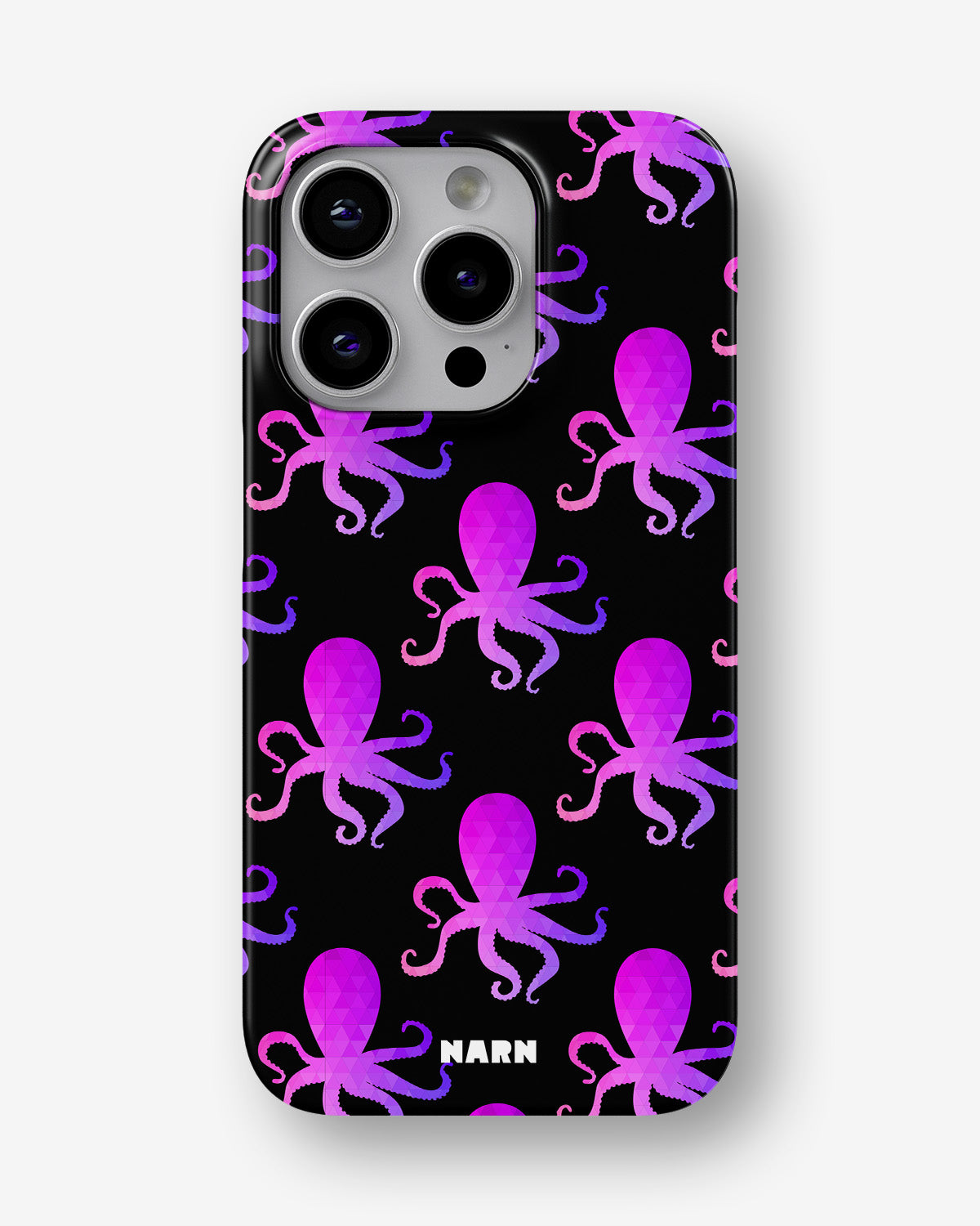 iPhone 13 Pro Slim Case - Octopus Pattern - View 1