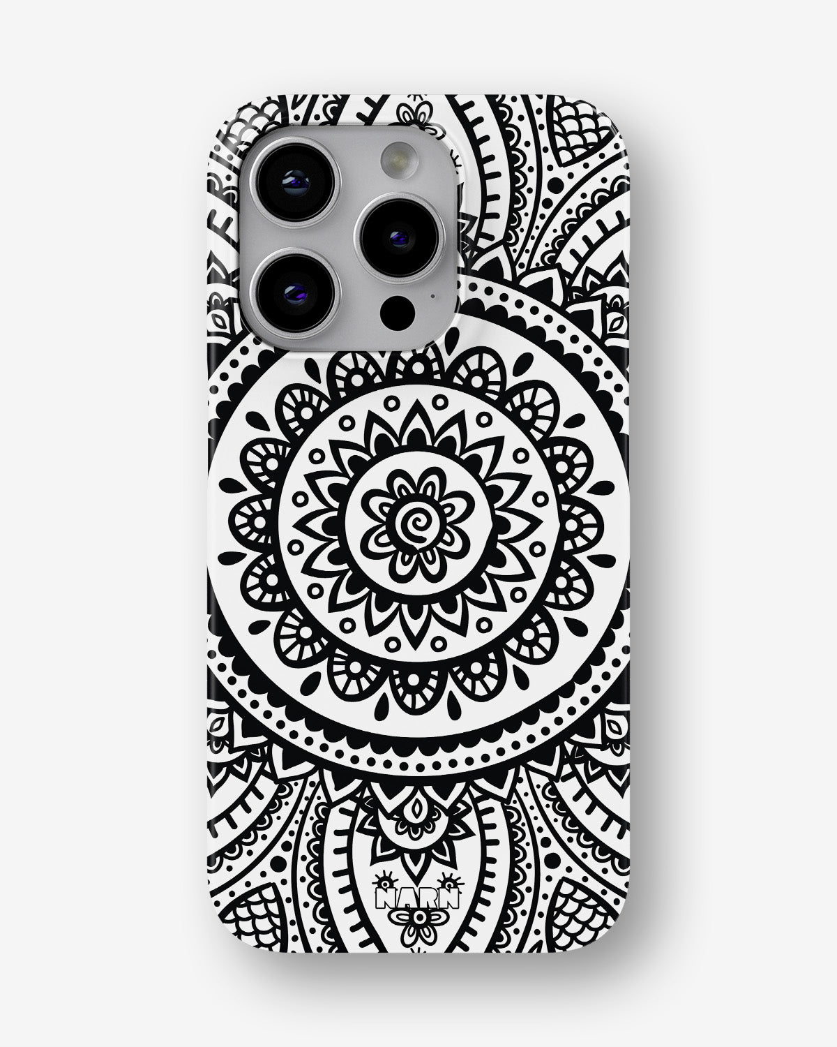 iPhone 13 Pro Slim Case - Henna Mandala - View 1